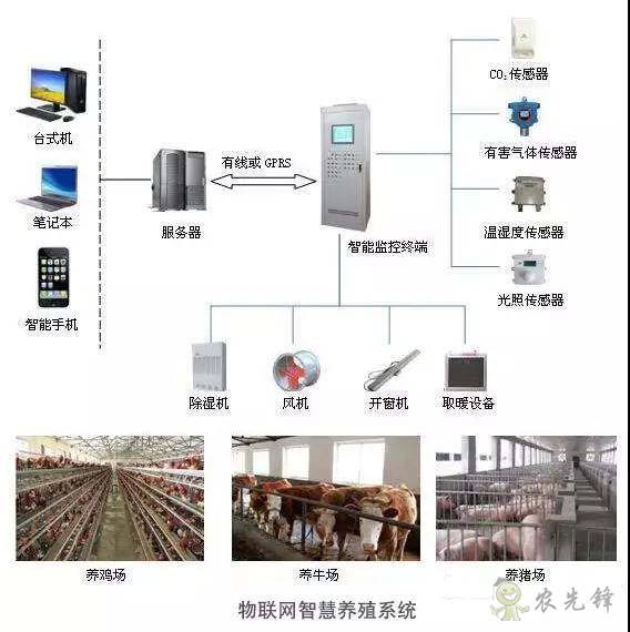 物聯網在智慧養殖監控系統應用